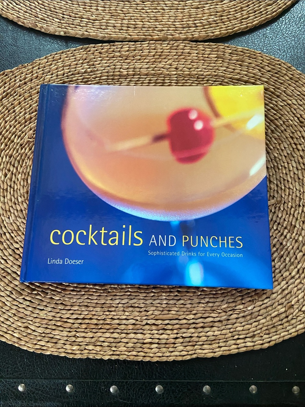 Cocktails and Punches by Linda Doeser - Blue Cover Cocktail Book- Two of them